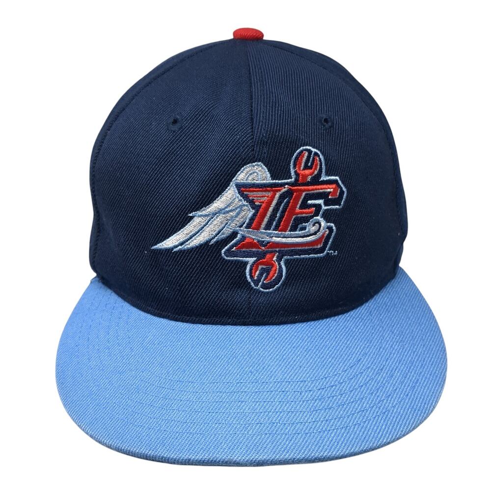 Ie Smart Solar Power Baseball Cap Blue One Size Adjustable Embroidered 6 Panel